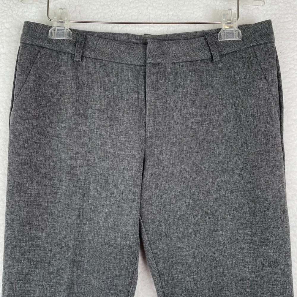 KUT from the Kloth Womens Size 10P Gray Straight Leg Dress Pants Career Slacks‎